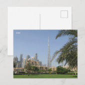 Carte Postale Dubaï EAU (Devant / Derrière)
