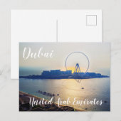 Carte postale Dubai Eye Émirats arabes unis (Devant / Derrière)