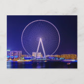 Carte Postale Dubaï, grande roue (Devant)
