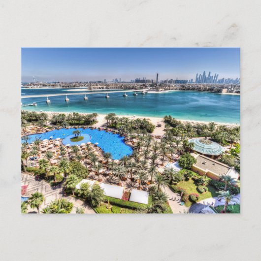 Carte Postale Dubaï Luxe Holiday View (Devant)