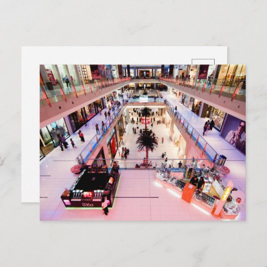 Carte Postale Dubai Mall (Devant / Derrière)