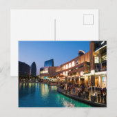 Carte Postale Dubaï Mall, Dubaï, Émirats arabes unis (Devant / Derrière)