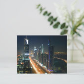 Carte postale Dubai Night Skyline, Arabie Saoudite (Debout devant)