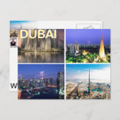 CARTE POSTALE DUBAÏ PAR MOJISOLA A GBADAMOSI (Devant / Derrière)