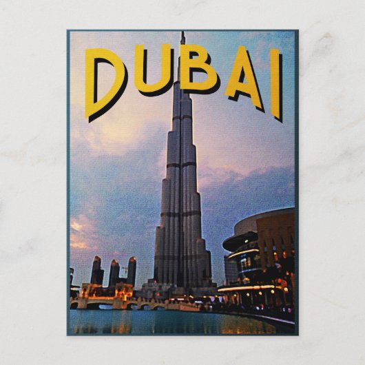 Carte Postale Dubaï Travel (Devant)