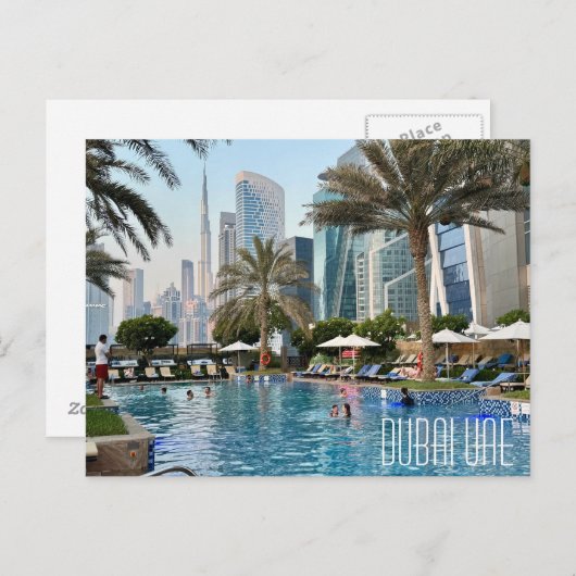 Carte postale Dubai UAE (Devant / Derrière)