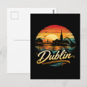 Carte Postale Dublin (Devant / Derrière)