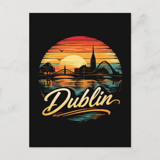 Carte Postale Dublin (Devant)