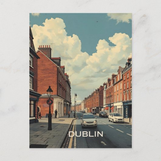 Carte Postale Dublin (Devant)