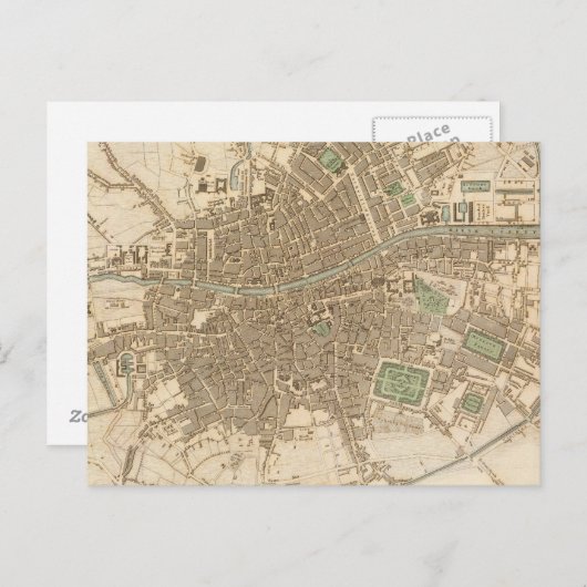 Carte Postale Dublin (Devant / Derrière)