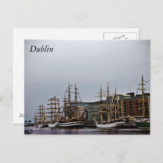 Carte Postale Dublin (Devant / Derrière)