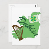 Carte Postale Dublin (Devant / Derrière)