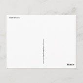 Carte Postale Dublin Blooms (Dos)