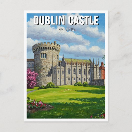 Carte Postale Dublin Castle Irlande Travel (Devant)