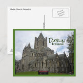 Carte Postale Dublin (Christ Church) (Devant / Derrière)