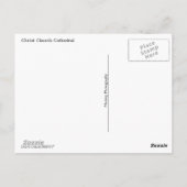 Carte Postale Dublin (Christ Church) (Dos)