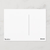 Carte Postale Dublin City (Dos)