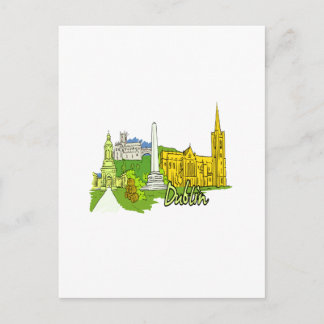 Carte Postale dublin ireland city graphic.png