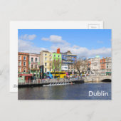 Carte Postale Dublin. Irlande (Devant / Derrière)