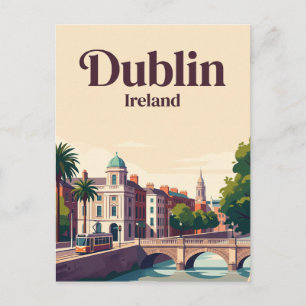Carte Postale Dublin Irlande