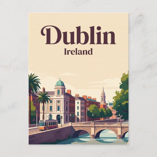 Carte Postale Dublin Irlande (Devant)