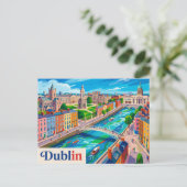 Carte Postale Dublin Irlande (Debout devant)