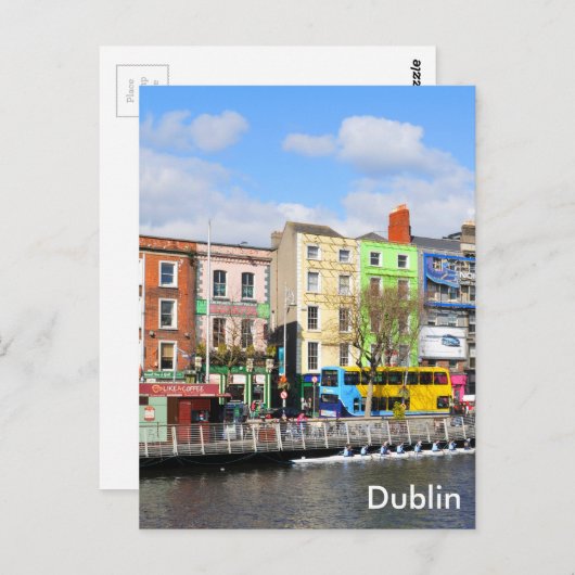 Carte Postale Dublin. Irlande (Devant / Derrière)