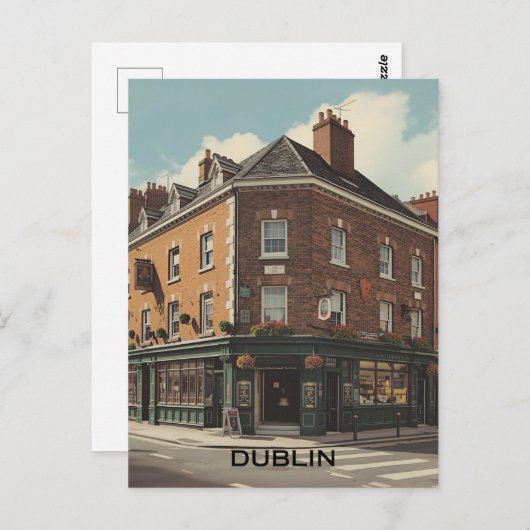 Carte Postale Dublin Irlande (Devant / Derrière)