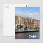 Carte Postale Dublin. Irlande (Devant / Derrière)