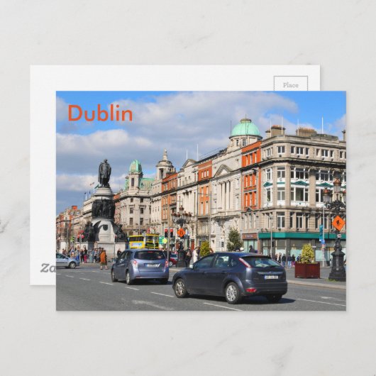 Carte Postale Dublin. Irlande (Devant / Derrière)