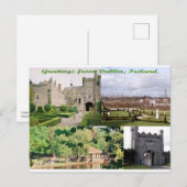 Carte Postale Dublin Irlande Bâtiments anciens multi-images (Devant / Derrière)