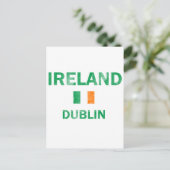 Carte Postale Dublin Irlande Designs (Debout devant)