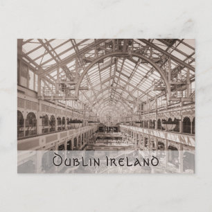 Carte Postale Dublin Irlande Photo de voyage look Moderne Vintag