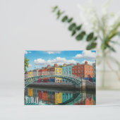 Carte Postale Dublin Irlande Travel (Debout devant)