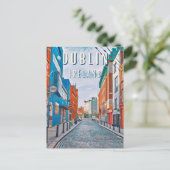Carte Postale Dublin, la ville des traditions irlandaises (Debout devant)