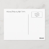 Carte Postale Dublin par nuit (Dos)