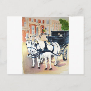 Carte Postale Dublin Transport à travers St Stephens Green