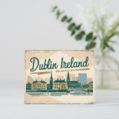 Carte Postale Dublin vintage, Irlande (Debout devant)