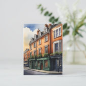 Carte Postale Dublin watercolor (Debout devant)