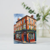 Carte Postale Dublin watercolor (Debout devant)
