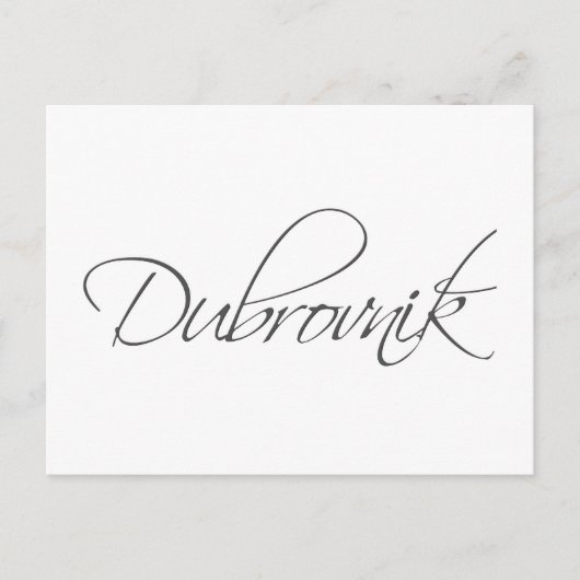 Carte Postale Dubrovnik (Devant)