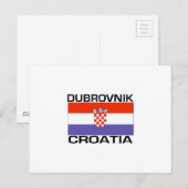 Carte Postale Dubrovnik (Devant / Derrière)