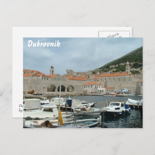 Carte Postale Dubrovnik (Devant / Derrière)