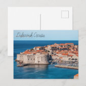 Carte Postale "Dubrovnik croatia" de Brad Hines (Devant / Derrière)