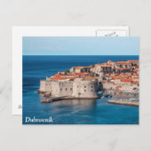 Carte Postale Dubrovnik, Croatie (Devant / Derrière)