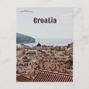 Carte Postale Dubrovnik Croatie