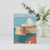 Carte Postale Dubrovnik vintage (Debout devant)