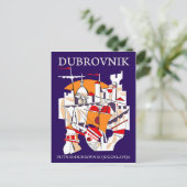 Carte Postale Dubrovnik, Yougoslavie (Debout devant)