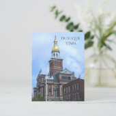 Carte Postale Dubuque, Iowa Court House (Debout devant)