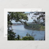Carte Postale Dubuque Iowa sur le Mississippi (Devant / Derrière)